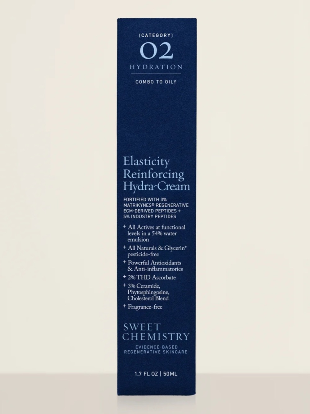 NIB Sweet Chemistry Elasticity Reinforcing hydra Cream 1.7 OZ $160